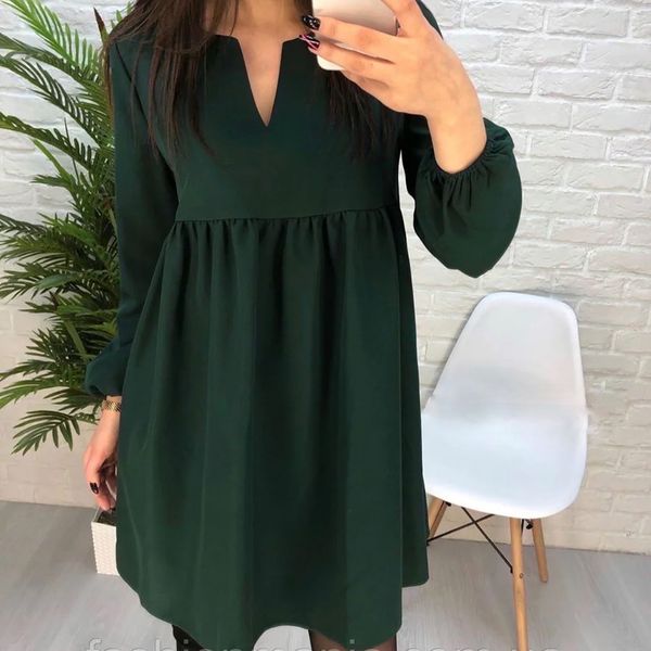 women casual high waist mini dress long sleeve v-neck solid color party lantern sleeve dress 2021 autumn new fashion dress, Black;gray
women casual high waist mini dress long sleeve v-neck solid color party lantern sleeve dress 2021 autumn new fashion dress, Black;gray
