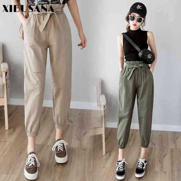 women pants spring summer fashion female high waist solid loose harem pant pencil trousers casual cargo streetwear 210423, Black;white
women pants spring summer fashion female high waist solid loose harem pant pencil trousers casual cargo streetwear 210423, Black;white