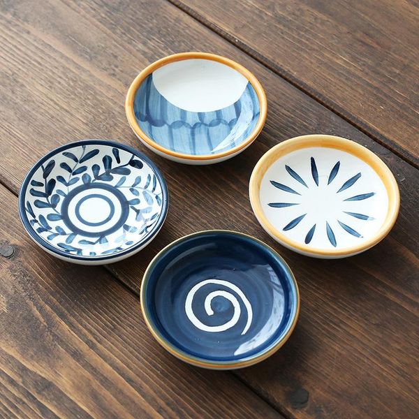 creative small dish seasoning sauce plates hand-painted ceramic tableware round vinegar snack dishs dishes &
creative small dish seasoning sauce plates hand-painted ceramic tableware round vinegar snack dishs dishes &