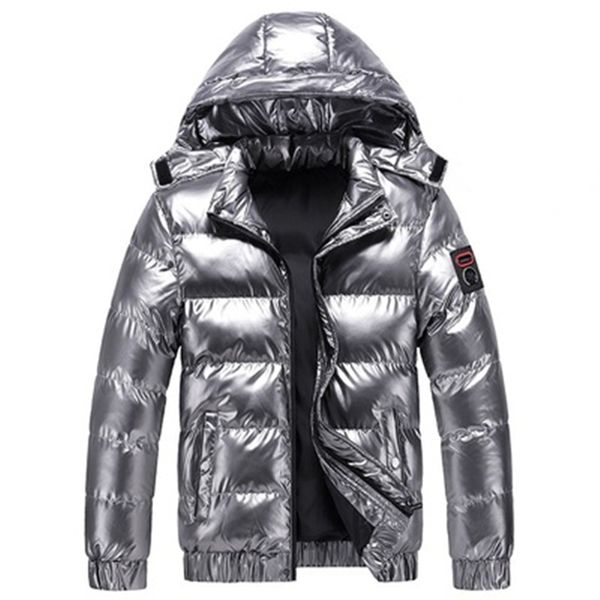 new men glossy down parkas fashion trend couples thicken zipper hooded puffer coats designer winter male luxury bread warm puff jackets, Black
new men glossy down parkas fashion trend couples thicken zipper hooded puffer coats designer winter male luxury bread warm puff jackets, Black