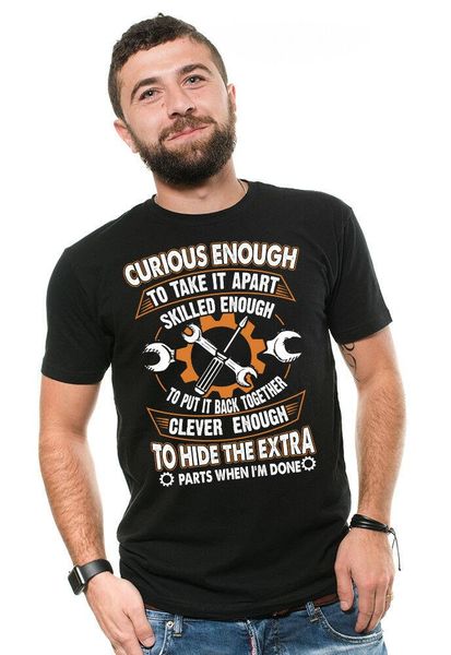 mechanic t-shirt fathers day gift tee shirt engineer handyman funny tee shirt, White;black
mechanic t-shirt fathers day gift tee shirt engineer handyman funny tee shirt, White;black
