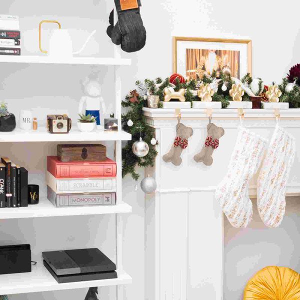 christmas decorations hanging large stocking decoration bone shape with bow embellishment
christmas decorations hanging large stocking decoration bone shape with bow embellishment