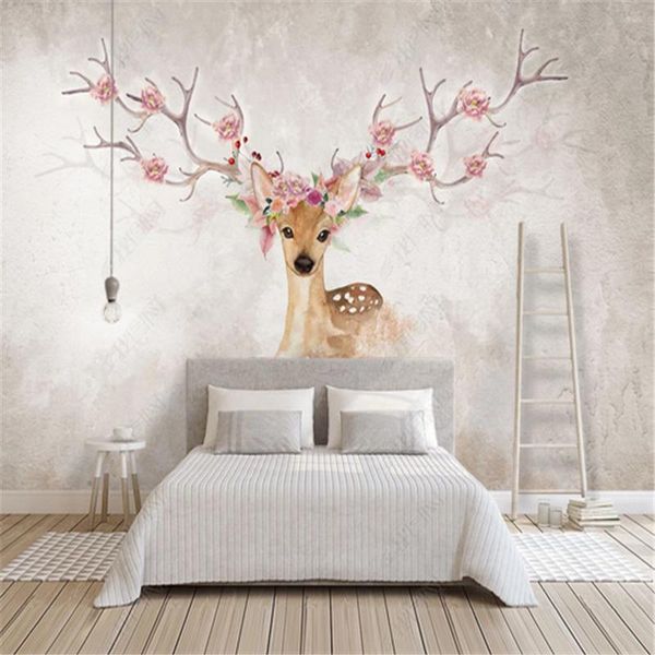 wallpapers custom north european murals bedroom plain watercolor tv sofa background wall papers of elk living room home decor
wallpapers custom north european murals bedroom plain watercolor tv sofa background wall papers of elk living room home decor