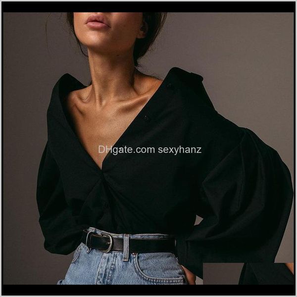blouses shirts womens clothing apparel drop delivery 2021 ladies lantern sleeve elegant blouse women white black casual button vintage turn
blouses shirts womens clothing apparel drop delivery 2021 ladies lantern sleeve elegant blouse women white black casual button vintage turn