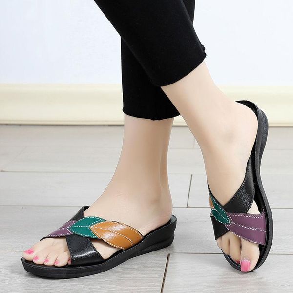 flat slippers for ladies mules summer women sandals shoes woman beach casual non-slip mom platform, Black
flat slippers for ladies mules summer women sandals shoes woman beach casual non-slip mom platform, Black