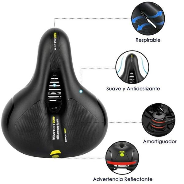 bike saddles road saddle rainproof pu surface soft comfortable foam shockproof seat mtb reflective bicycle
bike saddles road saddle rainproof pu surface soft comfortable foam shockproof seat mtb reflective bicycle