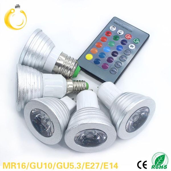 bulbs 5w led e27 e14 gu10 rgb bulb 16 color spotlight with ir remote control driver lamp for home decoration
bulbs 5w led e27 e14 gu10 rgb bulb 16 color spotlight with ir remote control driver lamp for home decoration