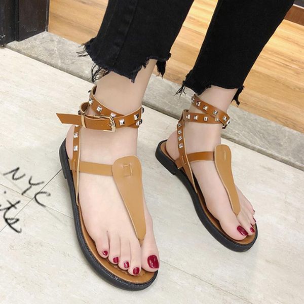 women sandals summer lady's flat bottom simple beach shoes fashion travel girls strappy heels sneakers, Black
women sandals summer lady's flat bottom simple beach shoes fashion travel girls strappy heels sneakers, Black