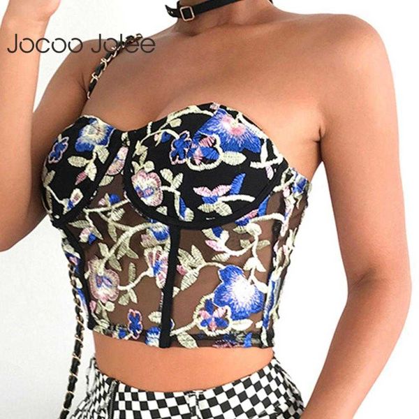 jocoo jolee women summer vintage embroidery patchwork mesh tank breast wrap v-neck party club streetwear crop 210619, White
jocoo jolee women summer vintage embroidery patchwork mesh tank breast wrap v-neck party club streetwear crop 210619, White