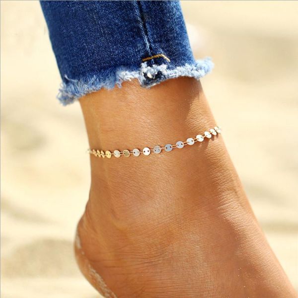 anklets gold silver color small statement alloy anklet for women round pieces foot bracelet bohemian jewelry, Red;blue
anklets gold silver color small statement alloy anklet for women round pieces foot bracelet bohemian jewelry, Red;blue