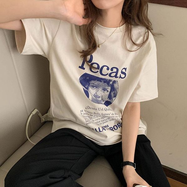 women's t-shirt white summer t-shirts women loose funny print streetwear vintage korean boyfriend shirts oversized cotton cute
women's t-shirt white summer t-shirts women loose funny print streetwear vintage korean boyfriend shirts oversized cotton cute