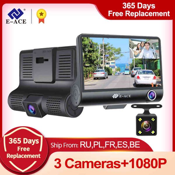 car dvr e-ace b28 car dvr 4 inch 3 lens dashcam fhd 1080p auto video recorder dash cam registrator with rear view camera
car dvr e-ace b28 car dvr 4 inch 3 lens dashcam fhd 1080p auto video recorder dash cam registrator with rear view camera