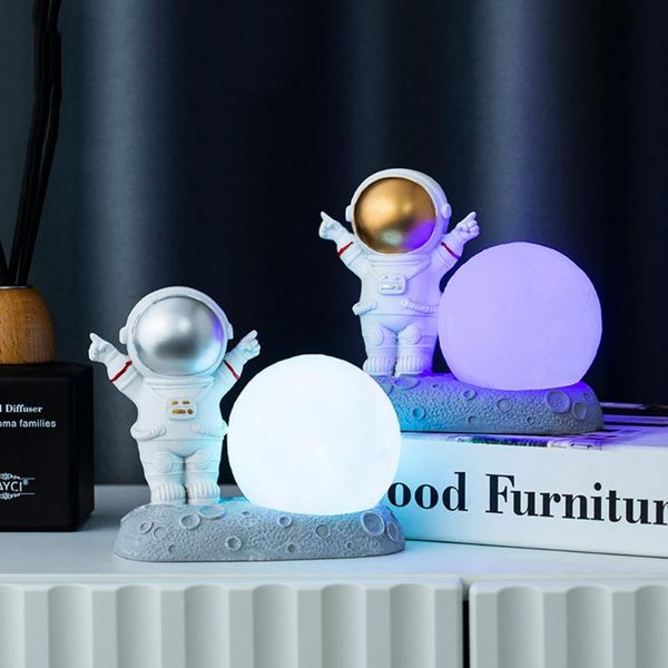night lights nordic mini astronaut model light resin spaceman figurine craft space statue for bedroom home decoration ornament gift
night lights nordic mini astronaut model light resin spaceman figurine craft space statue for bedroom home decoration ornament gift