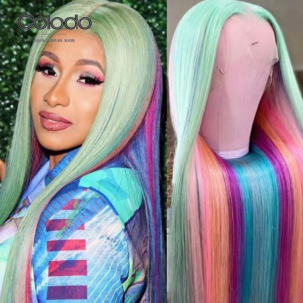 lace wigs colodo light green pink rainbow front wig pre plucked brazilian colored human hair remy glueless straight, Black;brown
lace wigs colodo light green pink rainbow front wig pre plucked brazilian colored human hair remy glueless straight, Black;brown