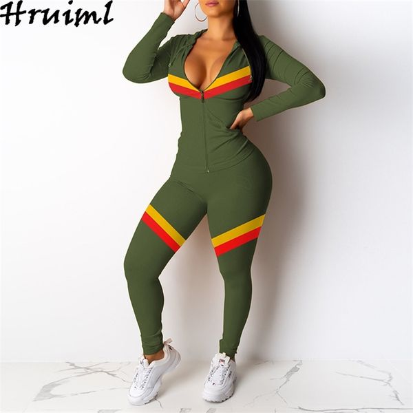 stripe patchwork two piece set fall clothes for women slim long sleeve hooded zipper pencil pants sets sportswear outfits 210513, White
stripe patchwork two piece set fall clothes for women slim long sleeve hooded zipper pencil pants sets sportswear outfits 210513, White