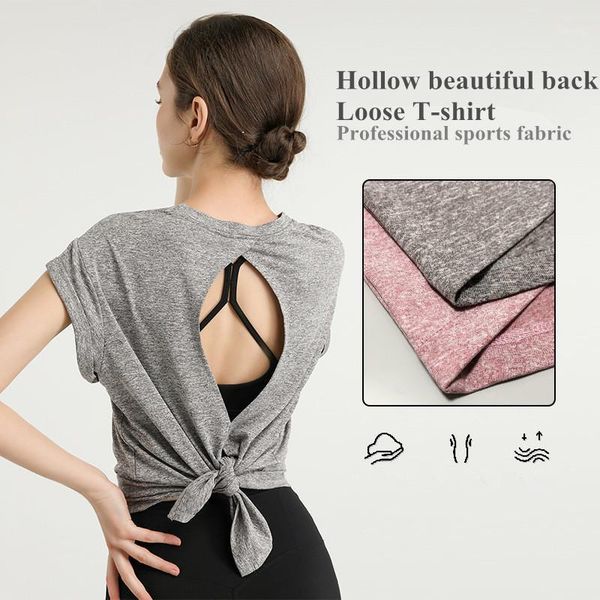 yoga outfit quick-drying sportswear t-shirt summer clothes loose beauty back running fitness women's
yoga outfit quick-drying sportswear t-shirt summer clothes loose beauty back running fitness women's