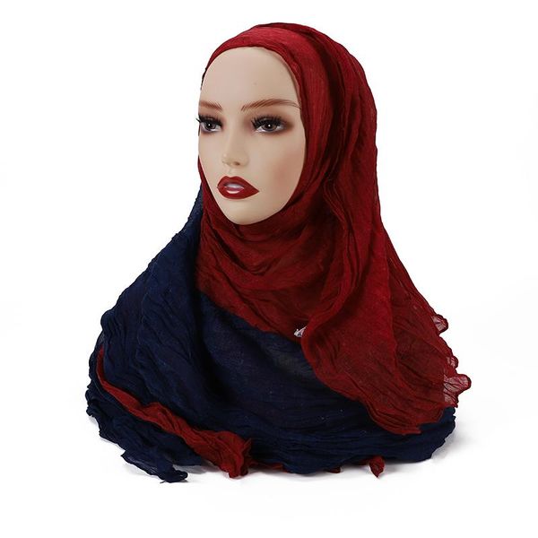 ethnic clothing premium double color matching soft scarf cotton and linen hijab bib muslim lady shawls wraps headscarf foulard femme, Red
ethnic clothing premium double color matching soft scarf cotton and linen hijab bib muslim lady shawls wraps headscarf foulard femme, Red