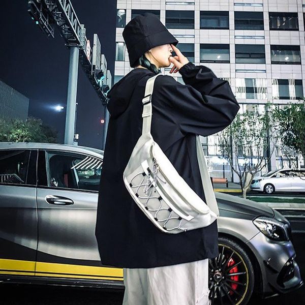 reflective chest bag belt bags geometric pattern waist messenger fashion couple nylon street waterproof pack
reflective chest bag belt bags geometric pattern waist messenger fashion couple nylon street waterproof pack