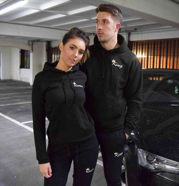 spring autumn cotton women tracksuits letter print king queen couple set long sleeved suit men and casual homewear, Gray
spring autumn cotton women tracksuits letter print king queen couple set long sleeved suit men and casual homewear, Gray