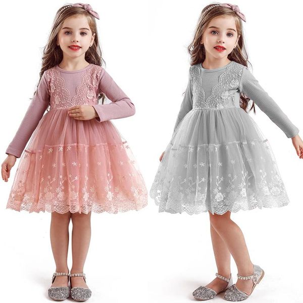 girl's dresses lace flower princess dress toddler autumn full sleeve birthday party children clothing vestidos baby girl 3 8t, Red;yellow
girl's dresses lace flower princess dress toddler autumn full sleeve birthday party children clothing vestidos baby girl 3 8t, Red;yellow