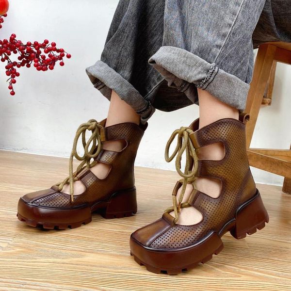 summer women shoes platform sandals genuine leather lace-up retro wedges 2021 handmade concise lady zapatos de mujer dress, Black
summer women shoes platform sandals genuine leather lace-up retro wedges 2021 handmade concise lady zapatos de mujer dress, Black