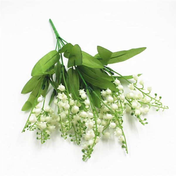 decorative flowers & wreaths artificial flower realistic lily of the valley plastic white 7-pitch bellflower wedding party office home garde
decorative flowers & wreaths artificial flower realistic lily of the valley plastic white 7-pitch bellflower wedding party office home garde