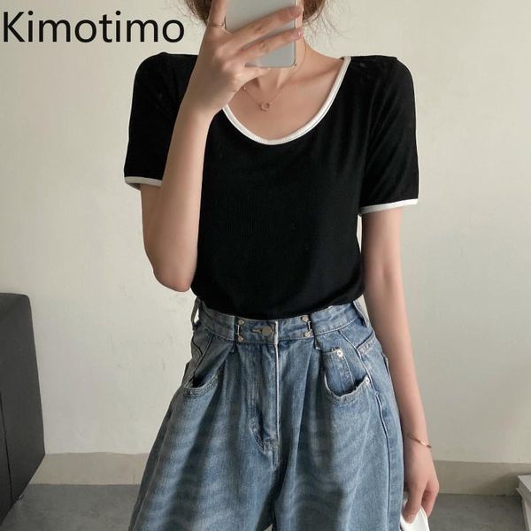 kimotimo women short sleeve t-shirts ins be careful u-collar solid base 2021 summer loose casual korean all-match women's t-shirt, White
kimotimo women short sleeve t-shirts ins be careful u-collar solid base 2021 summer loose casual korean all-match women's t-shirt, White