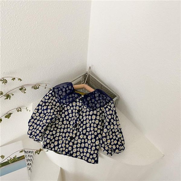jackets girls' coat 2021 autumn korean baby mesh lapel flower printed daisy single-breasted cardigan jacket, Blue;gray
jackets girls' coat 2021 autumn korean baby mesh lapel flower printed daisy single-breasted cardigan jacket, Blue;gray