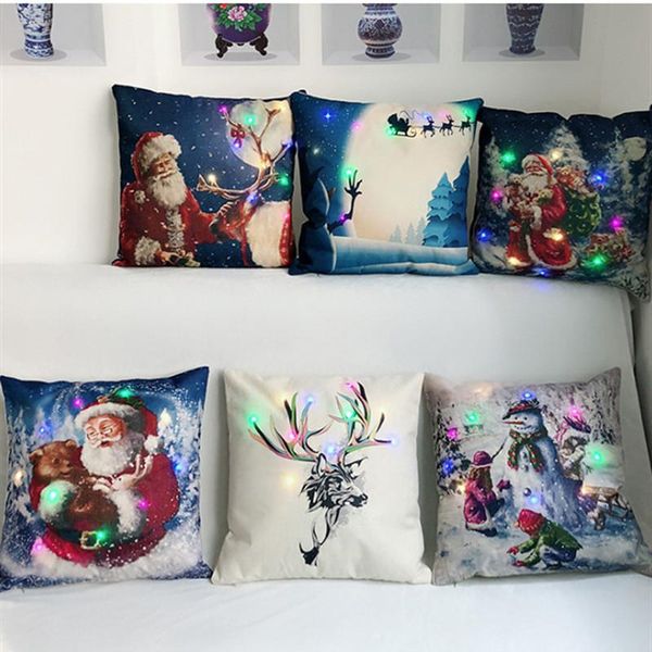 cushion/decorative pillow led christmas fairy lights cushion covers creative flashing and steady mode switching lighting pillows case home d
cushion/decorative pillow led christmas fairy lights cushion covers creative flashing and steady mode switching lighting pillows case home d