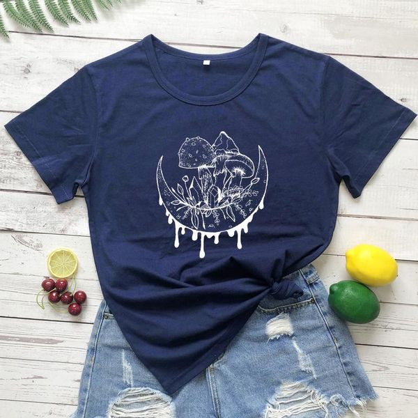 women's t-shirt the magic mushrooms crystals moon funny printed women t shirt gothic graphic tshirt cotton plus size vegan clothing, White
women's t-shirt the magic mushrooms crystals moon funny printed women t shirt gothic graphic tshirt cotton plus size vegan clothing, White