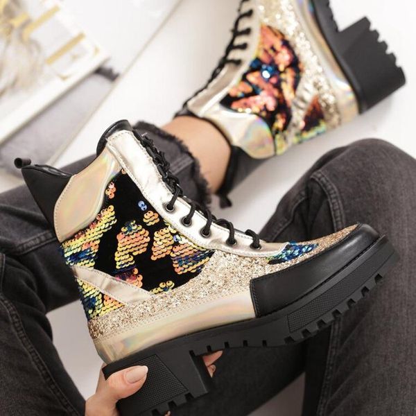 boots winter 2021 platform square heel shoes bling ankle for women autumn lace up booties casual, Black
boots winter 2021 platform square heel shoes bling ankle for women autumn lace up booties casual, Black