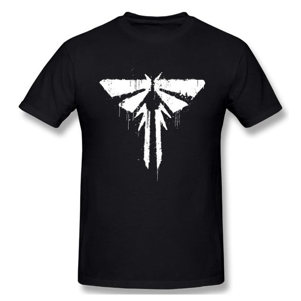 men's t-shirts the last of us tshirt man t shirt woman, White;black
