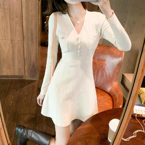 casual dresses female knit dress party club high waist stretchy a-line mini pleated korean style autumn winter sweater sweet, Black;gray
casual dresses female knit dress party club high waist stretchy a-line mini pleated korean style autumn winter sweater sweet, Black;gray