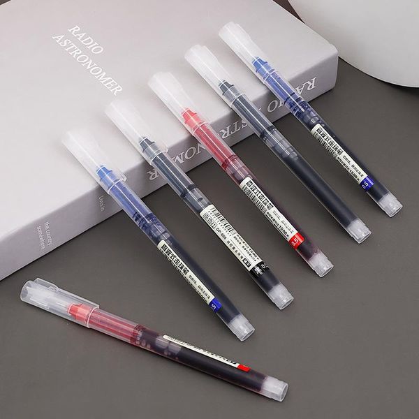 gel pens 3pcs 0.5mm straight liquid pen transparent big capacity ink rollerball student school office stationery
gel pens 3pcs 0.5mm straight liquid pen transparent big capacity ink rollerball student school office stationery