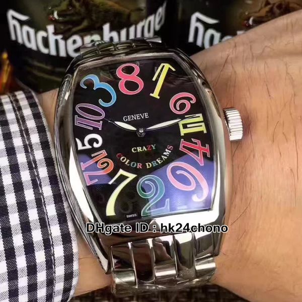crazy hours 8880 ch col drm mens automatic watch black dial gents sport watches stainless steel bracelet 4 colors, Slivery;brown
crazy hours 8880 ch col drm mens automatic watch black dial gents sport watches stainless steel bracelet 4 colors, Slivery;brown