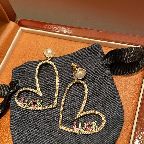 dangle & chandelier love earrings female exaggerated temperament online celebrity long european and american atmosphere personality, Silver
dangle & chandelier love earrings female exaggerated temperament online celebrity long european and american atmosphere personality, Silver