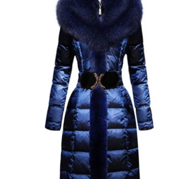 winter fox natural women's hooded collar patchwork rabbit fur white duck down padded medium long parka with belt coat plus size 4xl, Black
winter fox natural women's hooded collar patchwork rabbit fur white duck down padded medium long parka with belt coat plus size 4xl, Black