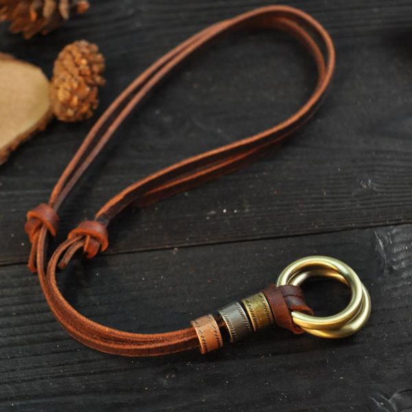 pendant necklaces vintage necklace leather rope fashion creative ring decor charm simple stylish jewelry, Silver
pendant necklaces vintage necklace leather rope fashion creative ring decor charm simple stylish jewelry, Silver