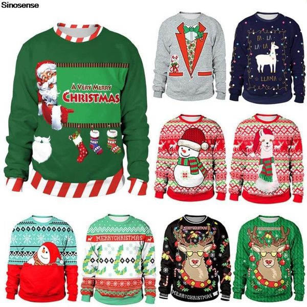 men's sweaters a very merry christmas sweater men women santa ugly sweatshirt pullover crew neck funny holiday party xmas jumper, White;black
men's sweaters a very merry christmas sweater men women santa ugly sweatshirt pullover crew neck funny holiday party xmas jumper, White;black