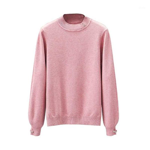 women's sweaters solid color pink white cute sweet female autumn clothes korean oversize pullovers knitted sweater 2021 winter k0692, White;black
women's sweaters solid color pink white cute sweet female autumn clothes korean oversize pullovers knitted sweater 2021 winter k0692, White;black