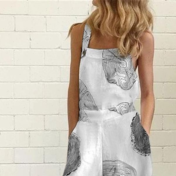 summer clothing sleeveless fashion women romper printed casual loosen button elegance plus size s 3xl, Black;white
summer clothing sleeveless fashion women romper printed casual loosen button elegance plus size s 3xl, Black;white