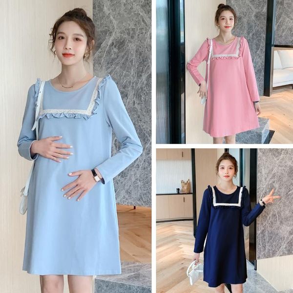 maternity dresses 9507# clothes spring autumn long sleeve easy matching loose stylish dress for pregnant women mom, White
maternity dresses 9507# clothes spring autumn long sleeve easy matching loose stylish dress for pregnant women mom, White