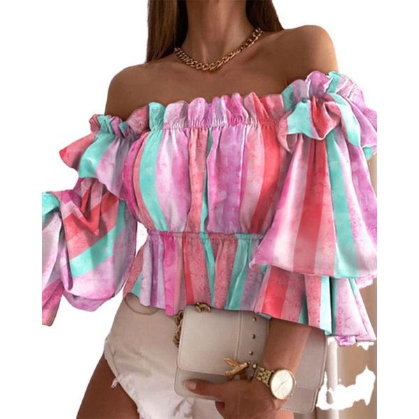 women's blouses & shirts floral korean fashion summer clothing vintage short sleeved vetement femme 2021 female, White
women's blouses & shirts floral korean fashion summer clothing vintage short sleeved vetement femme 2021 female, White