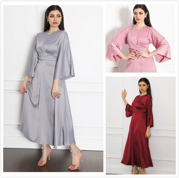turkey india muslim abaya dress women ribbon lace-up ethnic maxi long vestidos gown dubai islamic clothing moroccan kaftan femme, Red
turkey india muslim abaya dress women ribbon lace-up ethnic maxi long vestidos gown dubai islamic clothing moroccan kaftan femme, Red