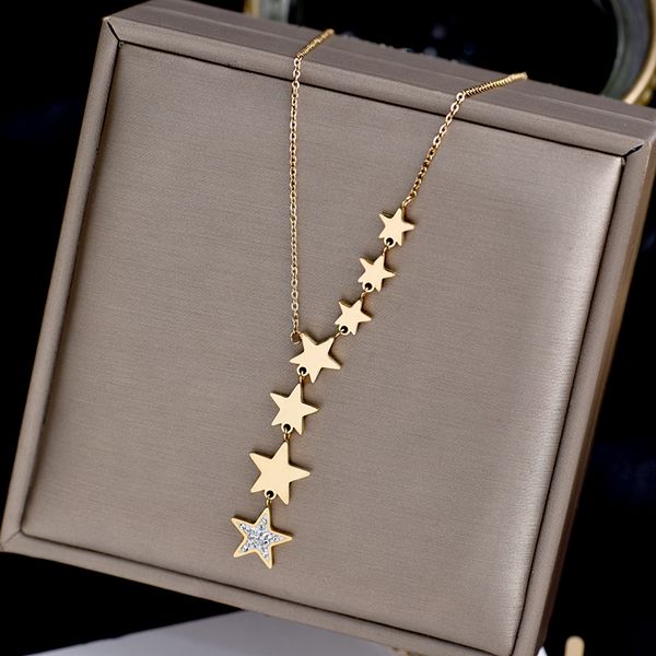 fashion long necklaces summer beach bohemia style gold color star necklace women boho pendants choker jewelry, Silver
fashion long necklaces summer beach bohemia style gold color star necklace women boho pendants choker jewelry, Silver