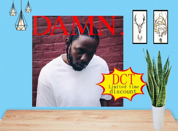 kendrick lamar damn album poster music cover silk art print
kendrick lamar damn album poster music cover silk art print