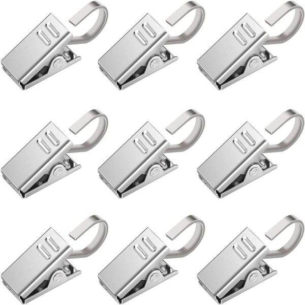 hooks & rails 10 pcs/pack multipurpose curtain stainless steel window shower clips hook drapery hoop roman rings
hooks & rails 10 pcs/pack multipurpose curtain stainless steel window shower clips hook drapery hoop roman rings