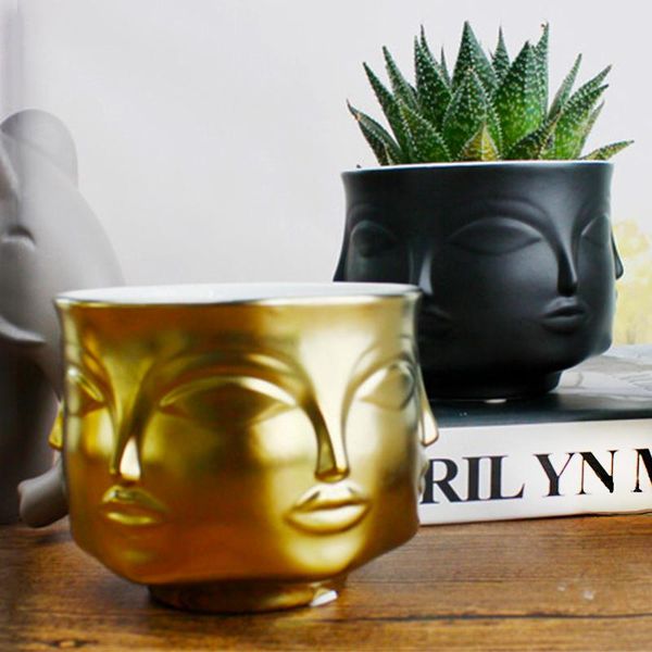 vases nordic creative ceramic art human face bowl multi sided flower pot home decoration gold white black dining table decor vase
vases nordic creative ceramic art human face bowl multi sided flower pot home decoration gold white black dining table decor vase