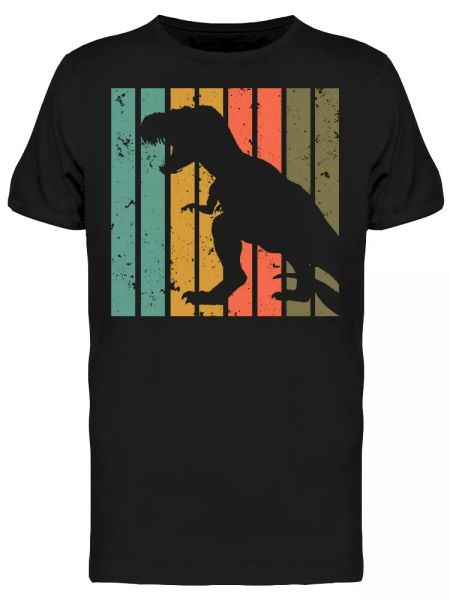 Dinosaur T-rex Silhouette Tee Men's -Image by Shutterstock, White;black
Dinosaur T-rex Silhouette Tee Men's -Image by Shutterstock, White;black