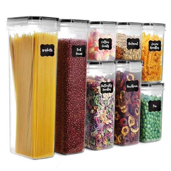 storage bottles & jars 4/8/10 pieces set kitchen box vacuum lid organizer container transparent sealed plastic clear
storage bottles & jars 4/8/10 pieces set kitchen box vacuum lid organizer container transparent sealed plastic clear